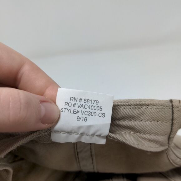 Barking Cow Slideback Hat Beige Tan Adjustable Embroidered Logo - Picture 12 of 12